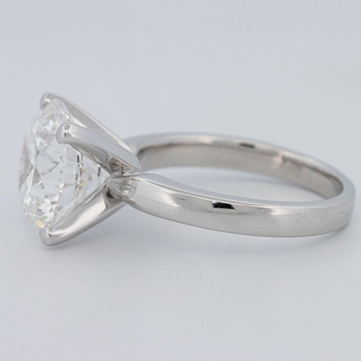 5.56 CT Classic Round Cut Solitaire Ring (LG) - ZIZOV DIAMONDS
