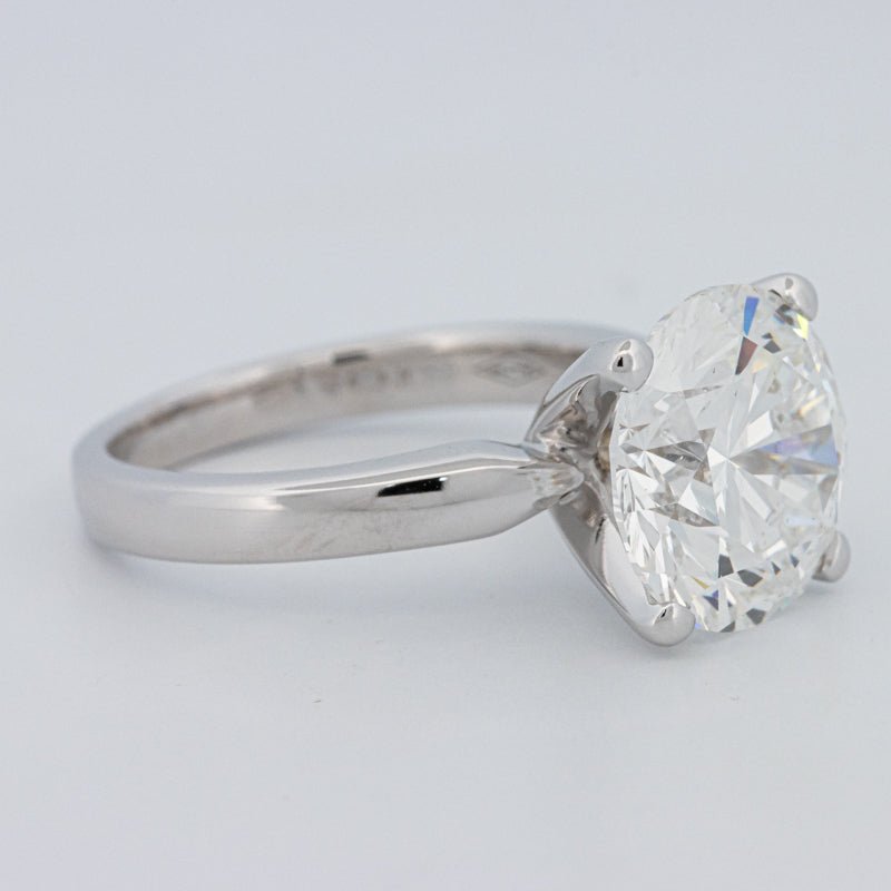 5.56 CT Classic Round Cut Solitaire Ring (LG) - ZIZOV DIAMONDS