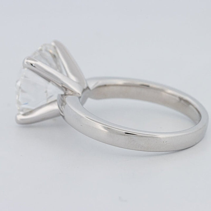 5.56 CT Classic Round Cut Solitaire Ring (LG) - ZIZOV DIAMONDS