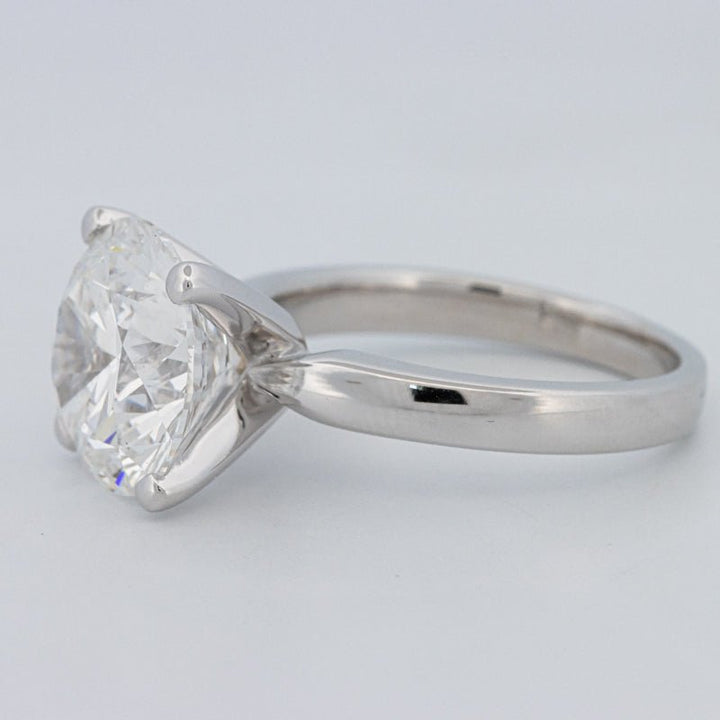 5.56 CT Classic Round Cut Solitaire Ring (LG) - ZIZOV DIAMONDS