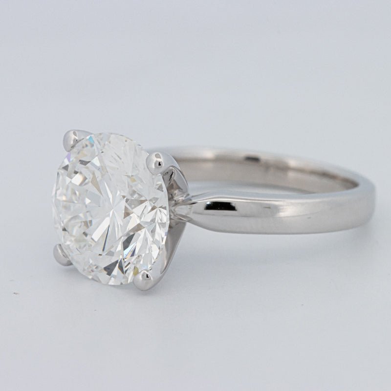 5.56 CT Classic Round Cut Solitaire Ring (LG) - ZIZOV DIAMONDS