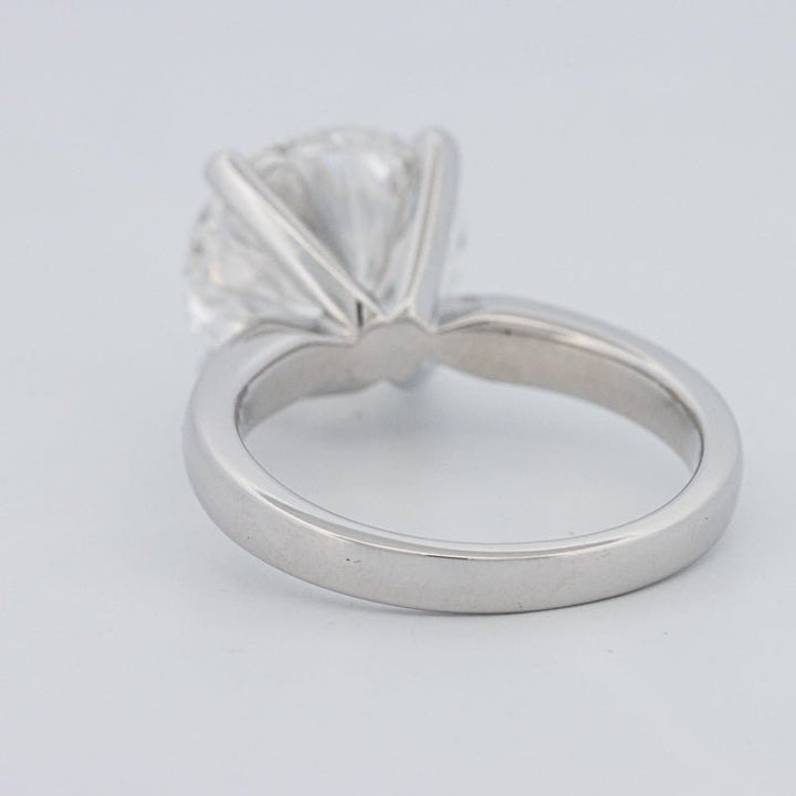 5.56 CT Classic Round Cut Solitaire Ring (LG) - ZIZOV DIAMONDS