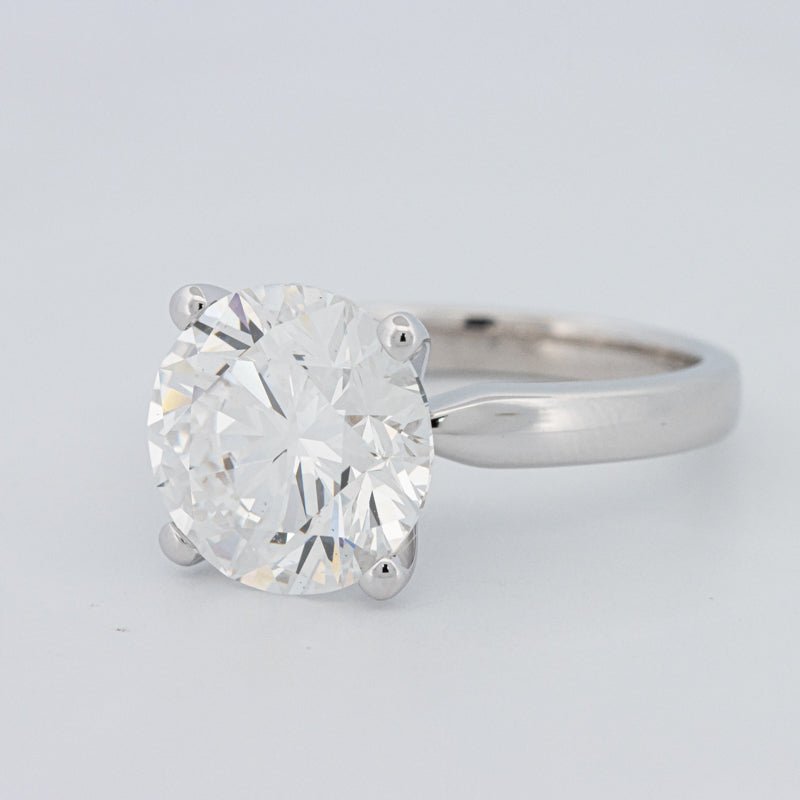 5.56 CT Classic Round Cut Solitaire Ring (LG) - ZIZOV DIAMONDS