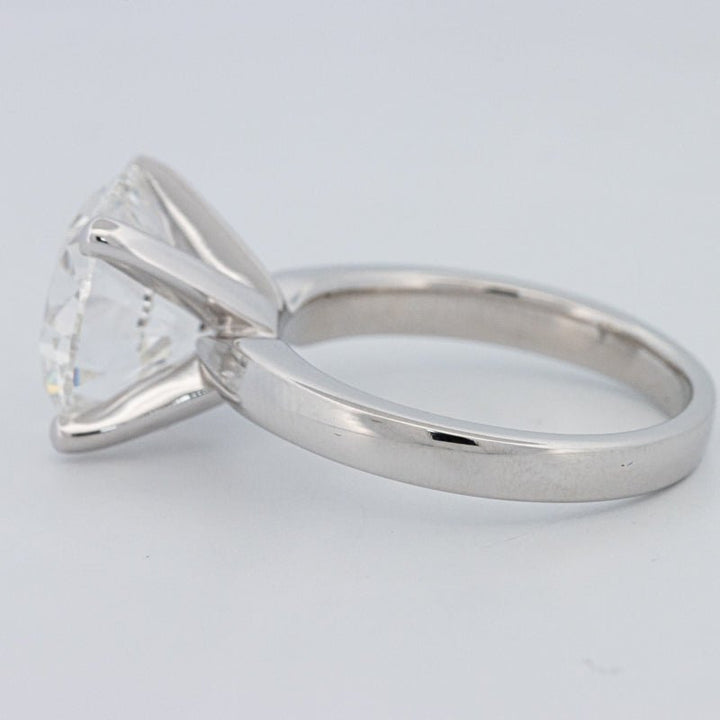 5.56 CT Classic Round Cut Solitaire Ring (LG) - ZIZOV DIAMONDS