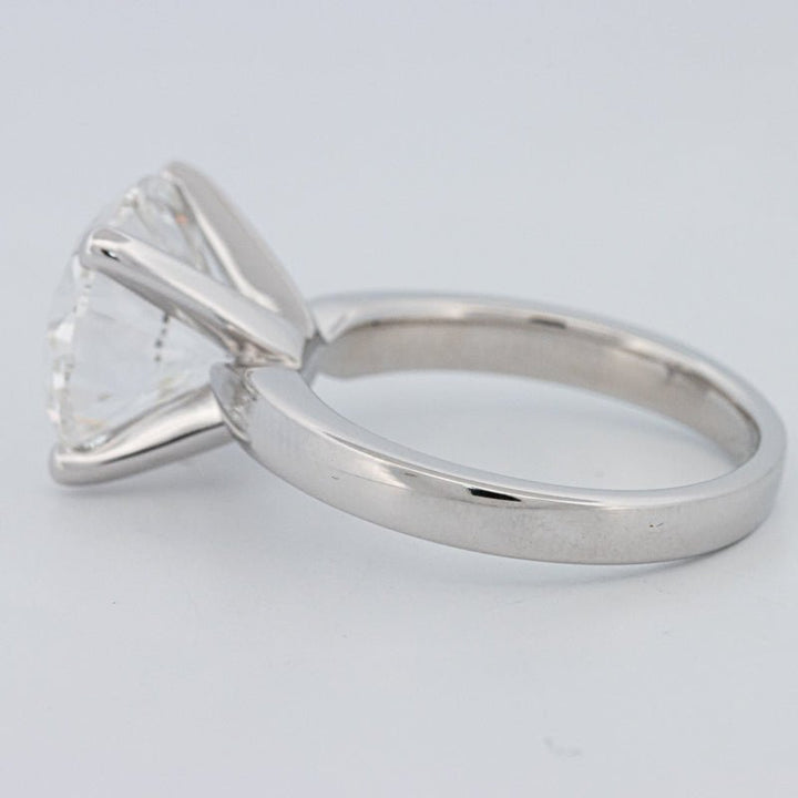 5.56 CT Classic Round Cut Solitaire Ring (LG) - ZIZOV DIAMONDS