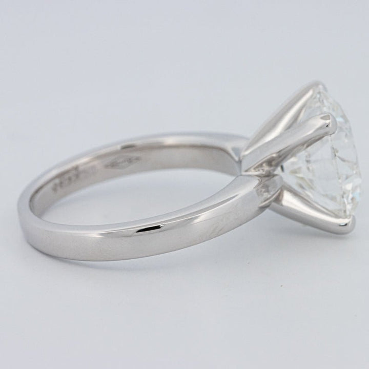 5.56 CT Classic Round Cut Solitaire Ring (LG) - ZIZOV DIAMONDS