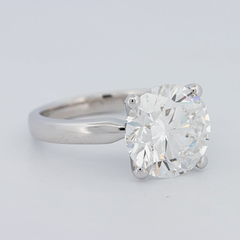 5.56 CT Classic Round Cut Solitaire Ring (LG) - ZIZOV DIAMONDS