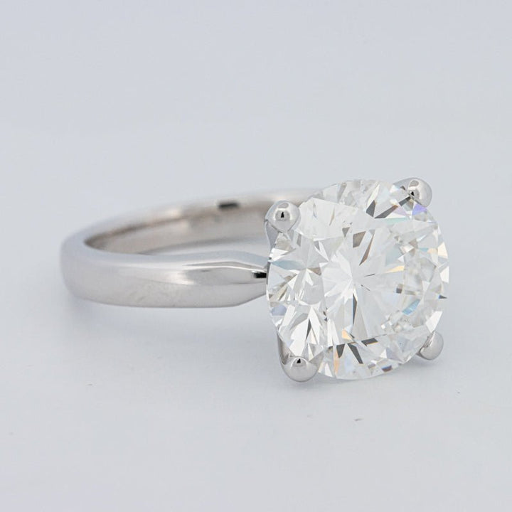 5.56 CT Classic Round Cut Solitaire Ring (LG) - ZIZOV DIAMONDS