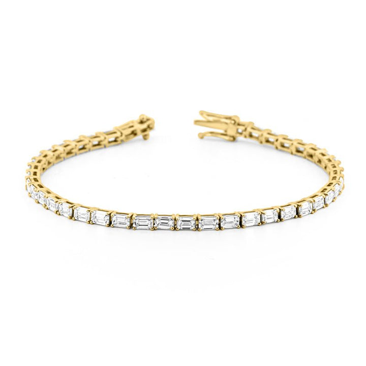 6 CT Emerald Tennis Bracelet (LG) - ZIZOV DIAMONDS