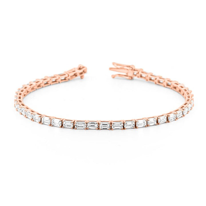 6 CT Emerald Tennis Bracelet (LG) - ZIZOV DIAMONDS