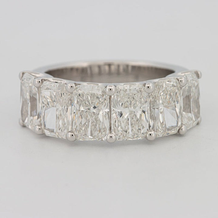 6 Half Radiant Floating Eternity Ring (LG) - ZIZOV DIAMONDS