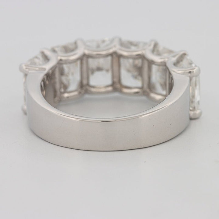 6 Half Radiant Floating Eternity Ring (LG) - ZIZOV DIAMONDS