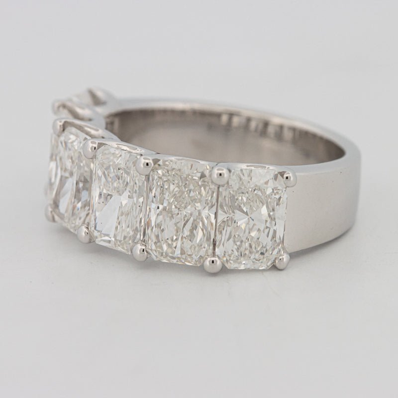 6 Half Radiant Floating Eternity Ring (LG) - ZIZOV DIAMONDS