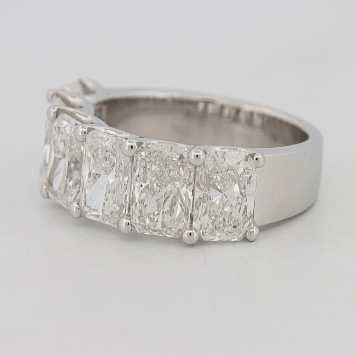 6 Half Radiant Floating Eternity Ring (LG) - ZIZOV DIAMONDS