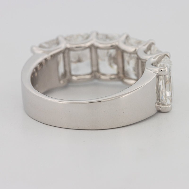 6 Half Radiant Floating Eternity Ring (LG) - ZIZOV DIAMONDS