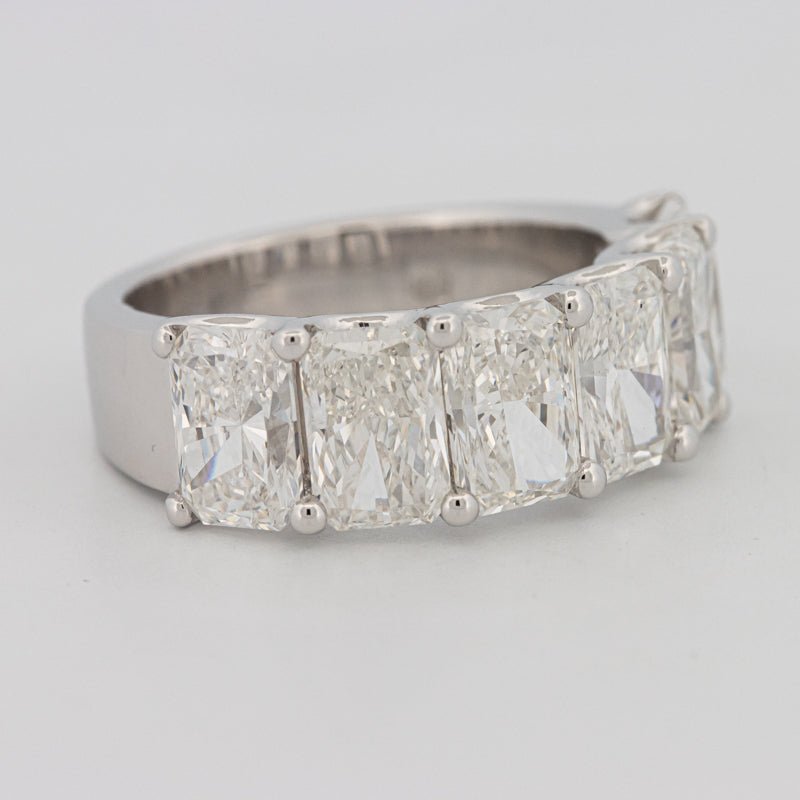 6 Half Radiant Floating Eternity Ring (LG) - ZIZOV DIAMONDS