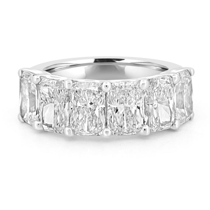 6 Half Radiant Floating Eternity Ring (LG) - ZIZOV DIAMONDS