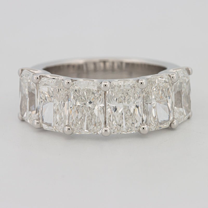 6 Half Radiant Floating Eternity Ring (LG) - ZIZOV DIAMONDS