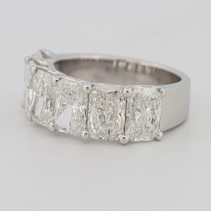 6 Half Radiant Floating Eternity Ring (LG) - ZIZOV DIAMONDS