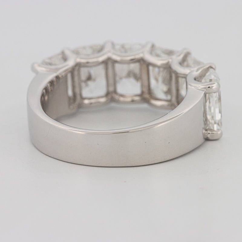6 Half Radiant Floating Eternity Ring (LG) - ZIZOV DIAMONDS