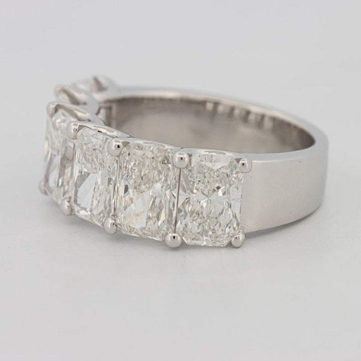 6 Half Radiant Floating Eternity Ring (LG) - ZIZOV DIAMONDS