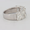 6 Half Radiant Floating Eternity Ring (LG) - ZIZOV DIAMONDS