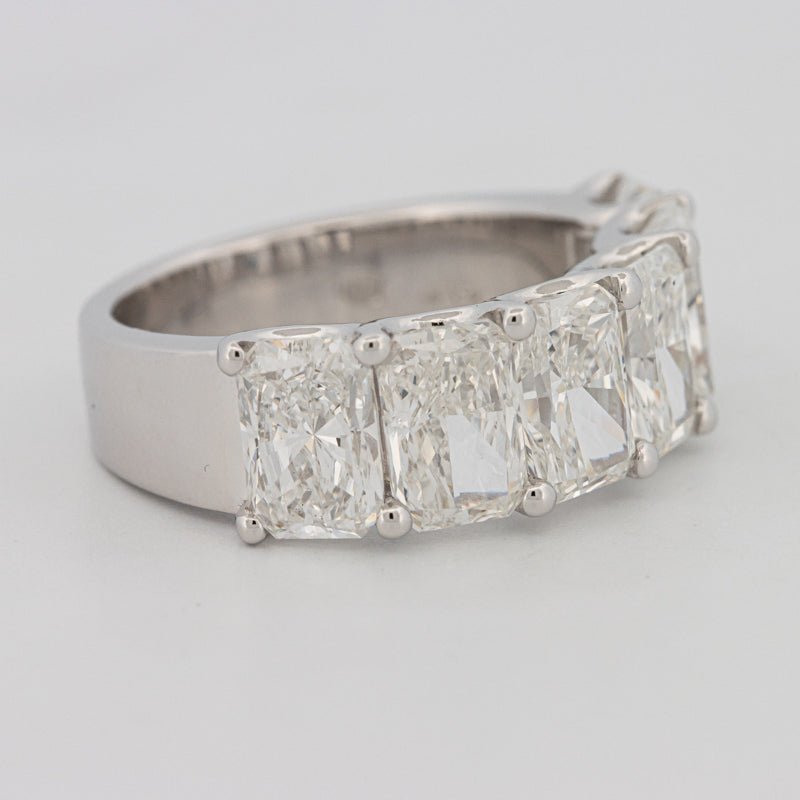 6 Half Radiant Floating Eternity Ring (LG) - ZIZOV DIAMONDS