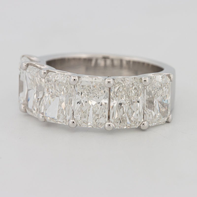 6 Half Radiant Floating Eternity Ring (LG) - ZIZOV DIAMONDS