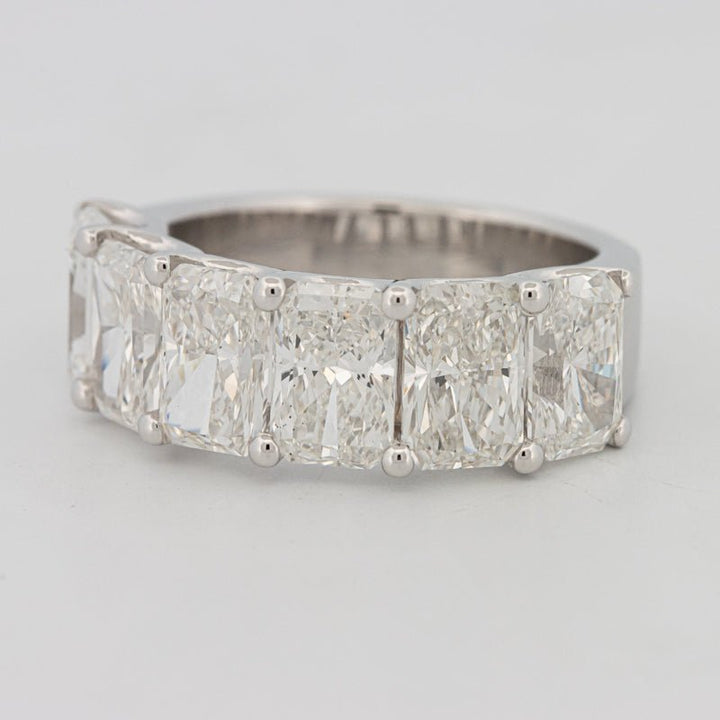 6 Half Radiant Floating Eternity Ring (LG) - ZIZOV DIAMONDS