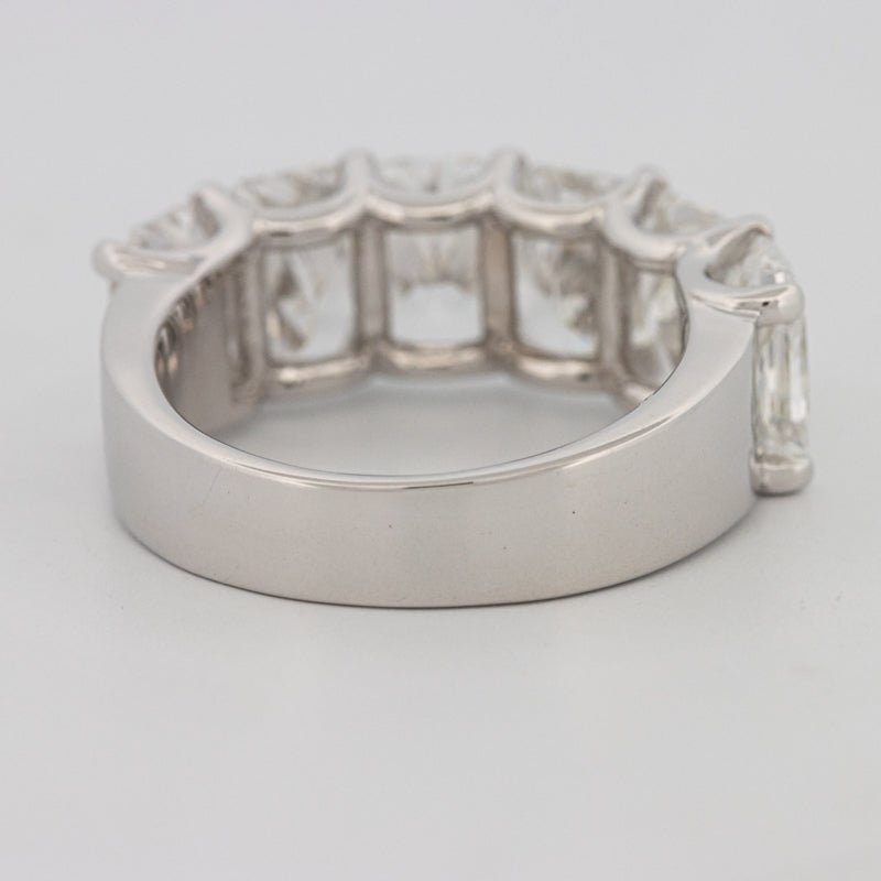 6 Half Radiant Floating Eternity Ring (LG) - ZIZOV DIAMONDS