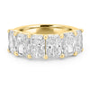 6 Half Radiant Floating Eternity Ring (LG) - ZIZOV DIAMONDS