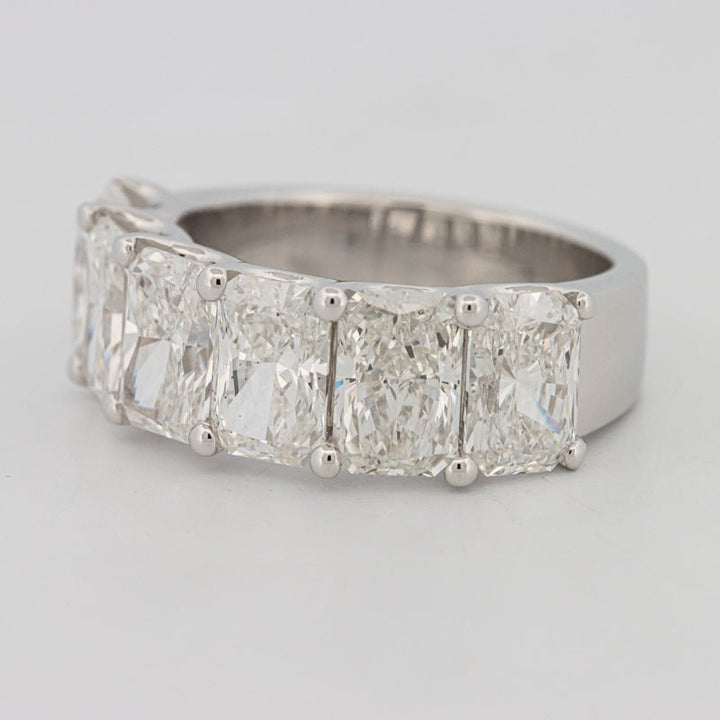 6 Half Radiant Floating Eternity Ring (LG) - ZIZOV DIAMONDS