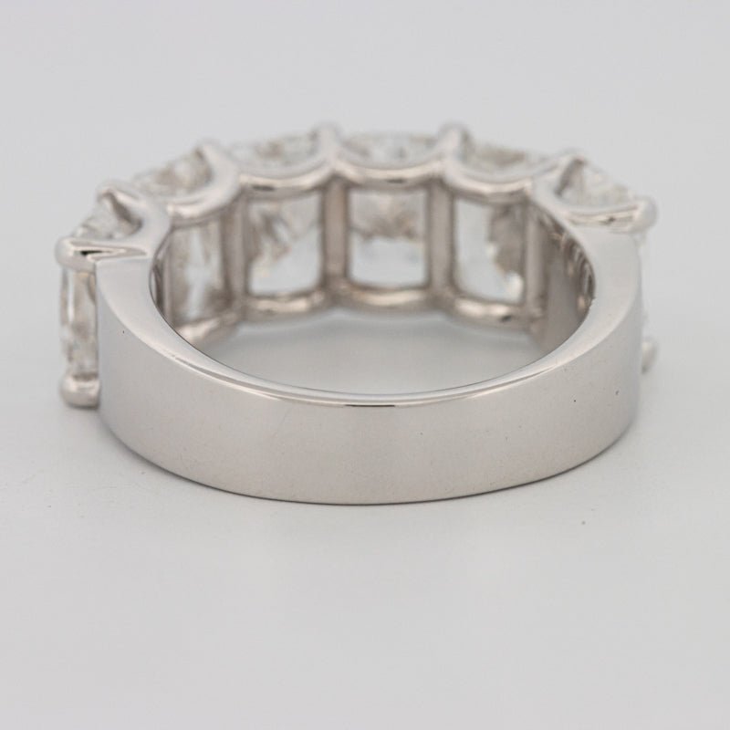 6 Half Radiant Floating Eternity Ring (LG) - ZIZOV DIAMONDS