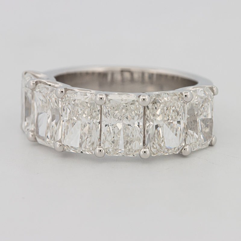 6 Half Radiant Floating Eternity Ring (LG) - ZIZOV DIAMONDS