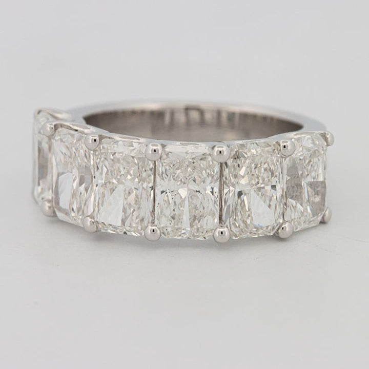 6 Half Radiant Floating Eternity Ring (LG) - ZIZOV DIAMONDS