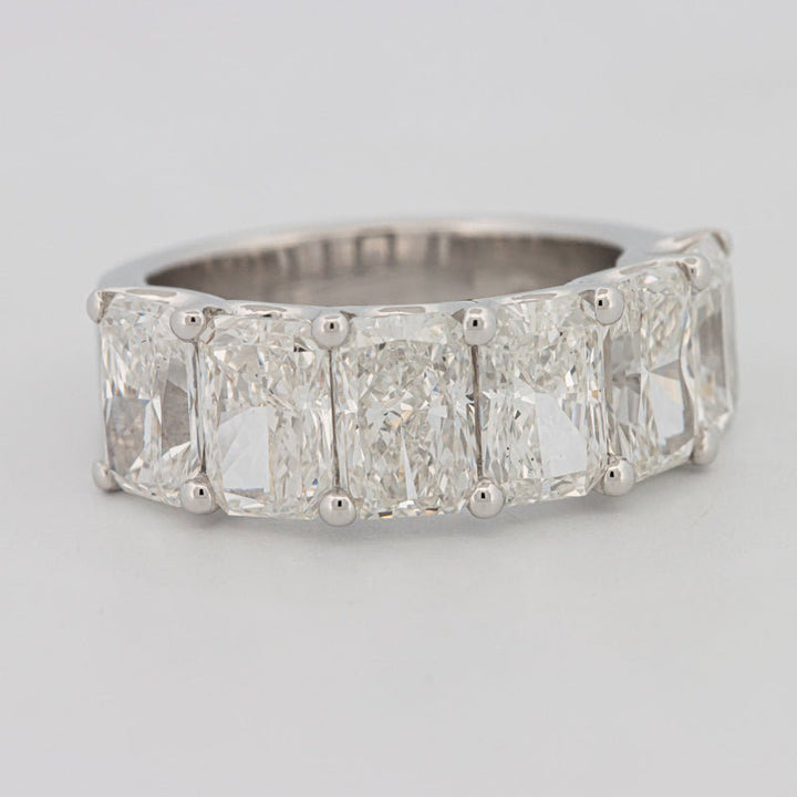 6 Half Radiant Floating Eternity Ring (LG) - ZIZOV DIAMONDS