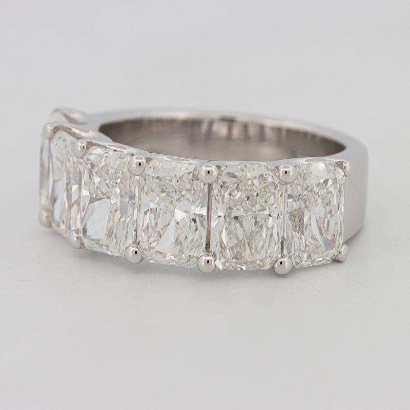 6 Half Radiant Floating Eternity Ring (LG) - ZIZOV DIAMONDS