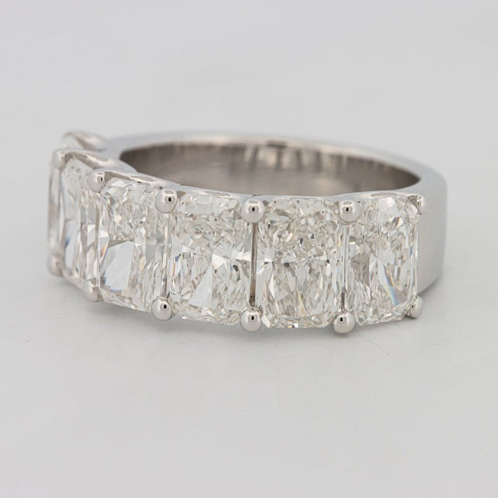 6 Half Radiant Floating Eternity Ring (LG) - ZIZOV DIAMONDS