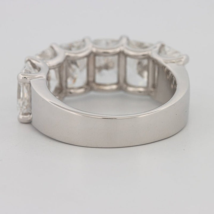 6 Half Radiant Floating Eternity Ring (LG) - ZIZOV DIAMONDS