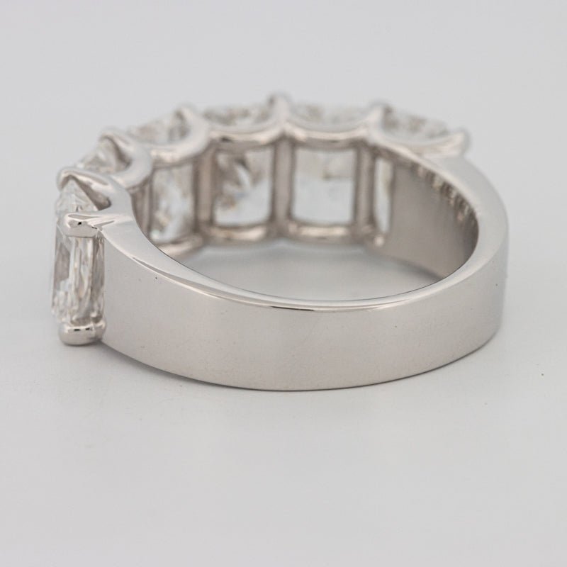6 Half Radiant Floating Eternity Ring (LG) - ZIZOV DIAMONDS