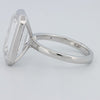 7.12 CT Bezel Setted Emerald Cut Solitaire (LG) - ZIZOV DIAMONDS