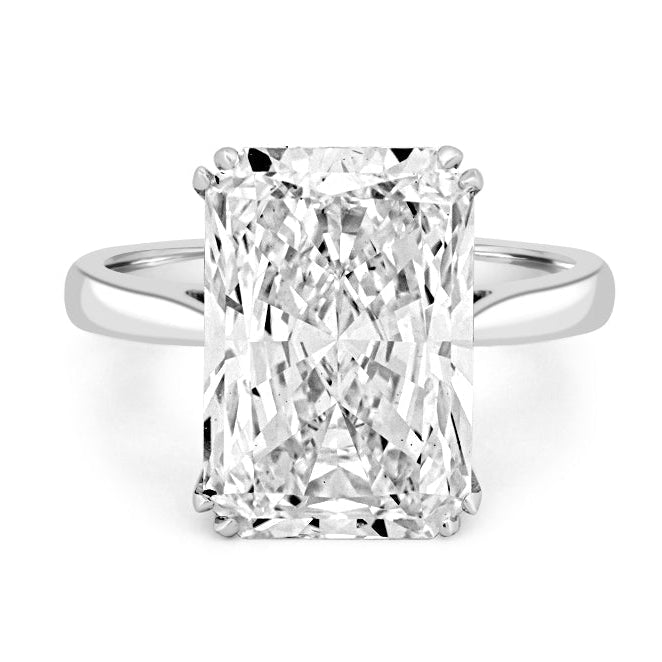 7.50 CT Classic Radiant Cut Solitaire (LG) - ZIZOV DIAMONDS