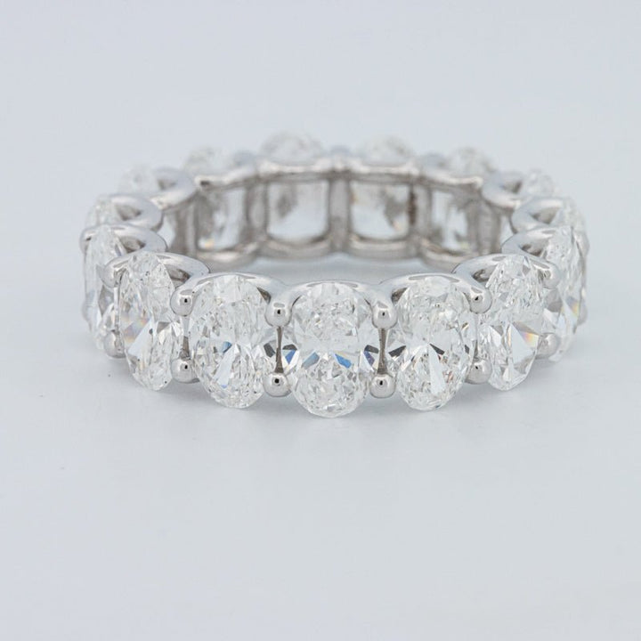 7.75 CT Full Oval Eternity Ring (LG) - ZIZOV DIAMONDS