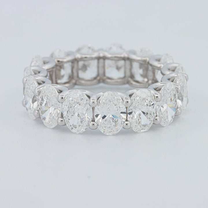 7.75 CT Full Oval Eternity Ring (LG) - ZIZOV DIAMONDS