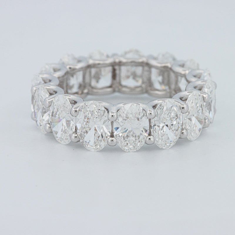 7.75 CT Full Oval Eternity Ring (LG) - ZIZOV DIAMONDS