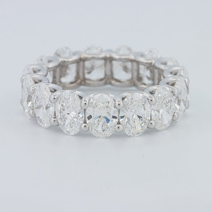 7.75 CT Full Oval Eternity Ring (LG) - ZIZOV DIAMONDS