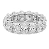 7.75 CT Full Oval Eternity Ring (LG) - ZIZOV DIAMONDS