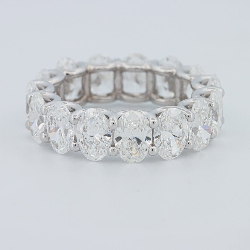 7.75 CT Full Oval Eternity Ring (LG) - ZIZOV DIAMONDS