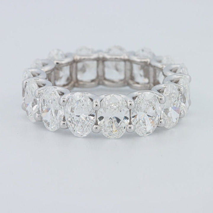 7.75 CT Full Oval Eternity Ring (LG) - ZIZOV DIAMONDS
