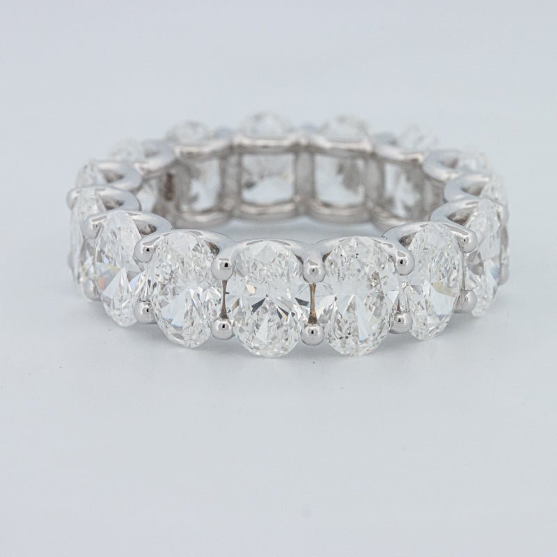 7.75 CT Full Oval Eternity Ring (LG) - ZIZOV DIAMONDS